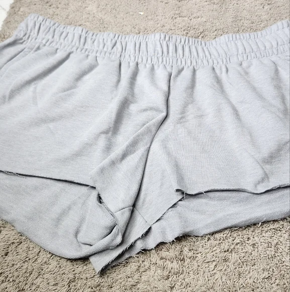 Women's Grey Elastic Waist Shorts - Wild Fable - Size XL - Picture 1 of 6